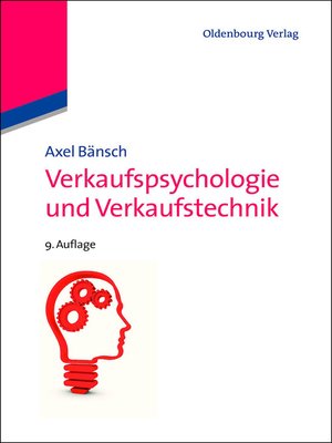cover image of Verkaufspsychologie und Verkaufstechnik